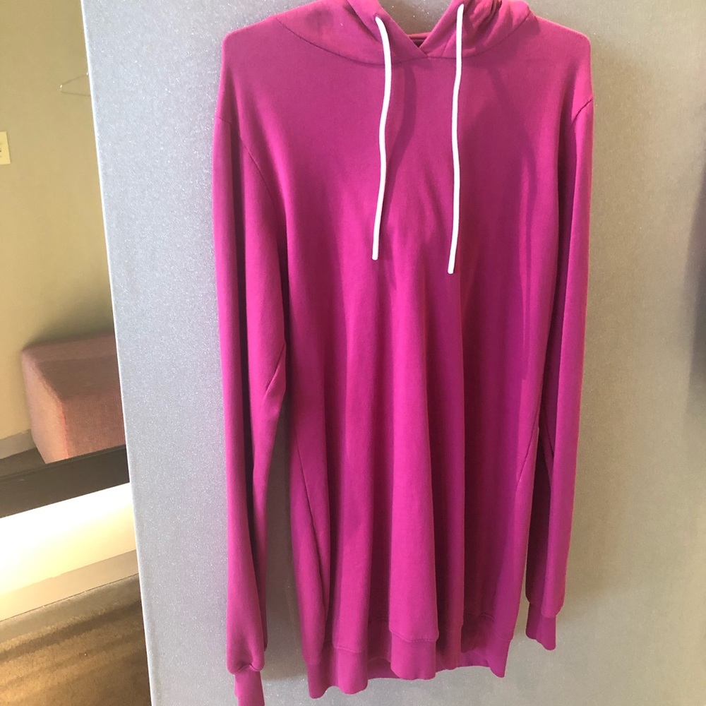 Cotton Citizen Milan hooded sweatshirt dress